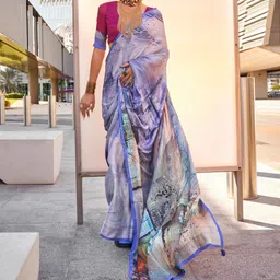 Anouk Silk Blend Saree-picture-12