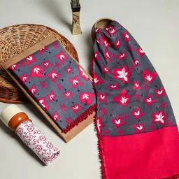 Kishori Sarees Floral Printed Pure Cotton Unstitched Dress Material-picture-39
