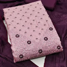 KALINI Embroidered Unstitched Dress Material image 2