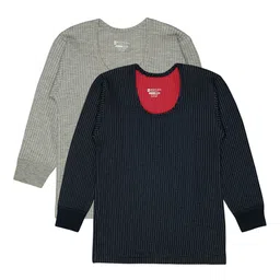 BODYCARE INSIDER Infants Pack Of 2 Printed Thermal Tops image 1