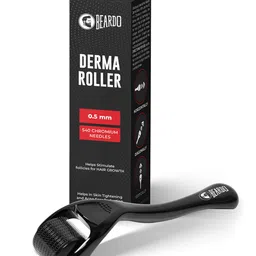 BEARDO Men Derma Roller For Hair Growth & Skin Tightening with 0.5 mm 540 Chromium Needles image 1