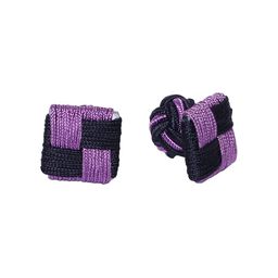 Alvaro Castagnino Purple & Black Square Cufflink-picture-11