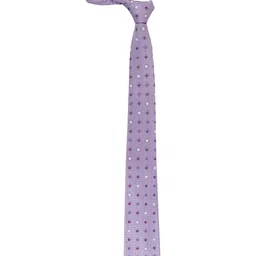 Alvaro Castagnino Men Purple Printed Broad Tie image 4