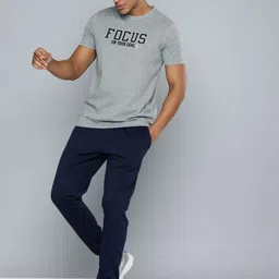 HRX by Hrithik Roshan Men Typography Printed Pure Cotton T-shirt image 5