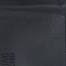 GREEN DRAGONFLY Men Textured Leather Two Fold Wallet image 3