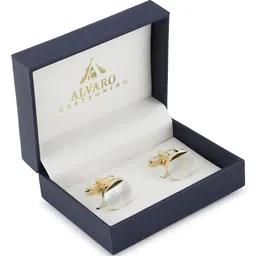 Alvaro Castagnino Men Round Cufflinks image 3