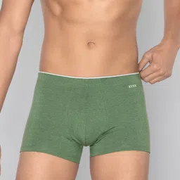 XYXX Men Pack of 1 Melange Uno IntelliFresh Super Combed Cotton Trunks-picture-20