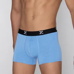 XYXX Men Melange Ace IntelliFresh Super Combed Cotton Trunks image 4