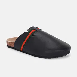 Mast & Harbour Men Black Shoe-Style Sandals image 3