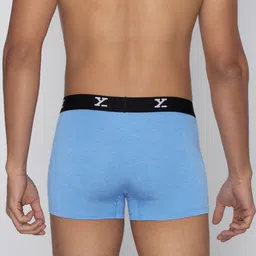 XYXX Men Melange Ace IntelliFresh Super Combed Cotton Trunks image 5