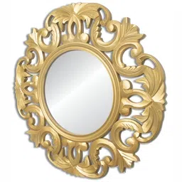 VAS collection home Round Shape Wall  Decor Mirror image 2