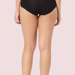 INTIMATE QUEEN Pack Of 4 Assorted Anti Bacterial Eco-Friendly Modal Hipster Briefs image 4