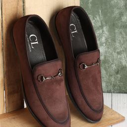 Carlton London Men Lightweight Horsebit Loafers-picture-48