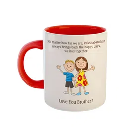 ARTBUG Red Printed Ceramic Glossy Mug 350 ml-picture-36