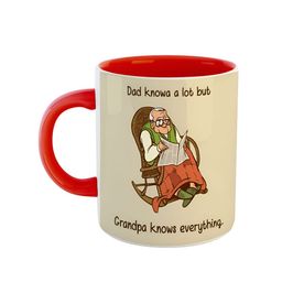 ARTBUG Red & White Printed Ceramic Glossy Mugs 350 ml-picture-23