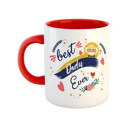 ARTBUG Red Printed Ceramic Glossy Mug 350 ml-picture-21