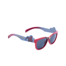 Marvel Boys Grey Lens & Red Rectangle Sunglasses with Polarized & UV Protected Lens image 1