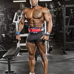 Schiek Dowel Lifting Straps - Red image 5