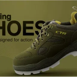 coasters CTR Trekking Shoes Anti-Skid Hiking Shoes Slip Resistant Mountain Boots in Action Trekking - OD-1 image 2