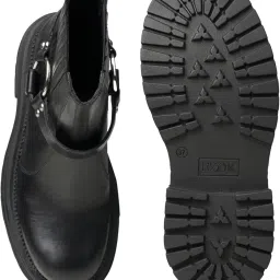 ezok Women's Leather Chelsea Boots | Stylish Design with Cushioned Insole | Durable, Comfortable & Trendy for Casual Wear image 3