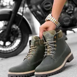 bacca bucci Men Leather Hiking Boot image 3