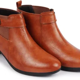 fausto Women Flared Heel Boots image 2