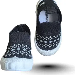 zordik Baby Choo Choo Shoes for Boys & Girls | Soft Slip-On Toddler Shoes with Whistle Heel | Breathable Knit Upper | PVC Sole | Ages 6 Months–3.5 Years image 1