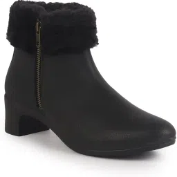 fausto Women Flared Heel Boots image 2