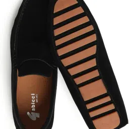 gabicci Men’s Suede Leather Driving Loafers | Soft Cushioned Slip-On Casual Shoes image 4