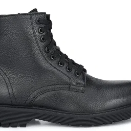 delize Men's Black Derby Boots image 2