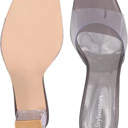 styleontoes Casual Transparent Heels image 4