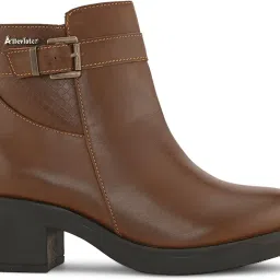 alleviater Women High Ankle Boots | Elegant Design|Perfect for Casual | Boot For Women image 2