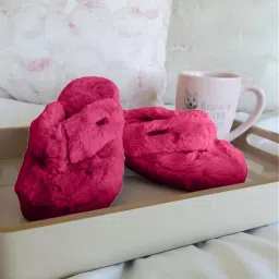 wolvesden Flip-Flops & Slippers Indoor Non-Slip Soft Thong Fur Flip-Flop And Slippers For Women image 1