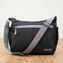 xcursive Waterproof Crossbody Sling Bag for Men & Women | Lightweight Shoulder Messenger Bag with Adjustable Strap | Casual Travel Office Outdoor Use image 5