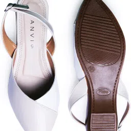 canvi - take change to make change CANVI Stylish | Fancy | Comfortable Women's Ethnic Flats Sandals for Women and Girl, Synthetic Leather Sandals Casual Summer Beach Shoes Sandal image 4