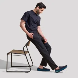 neeman's ReLive Knit Colorblock Loafer for Men | Breathable Knit Upper Comfortable, Lightweight & Flexible Sole image 3