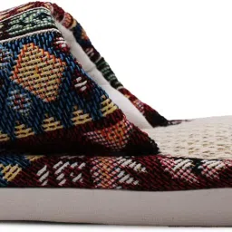 vritraz Women’s Ethnic Pattern Indoor Slippers | Soft Cotton Home Slides with Boho Print | Comfortable, Anti-Slip, Breathable House Sandals for Ladies & Girls image 3