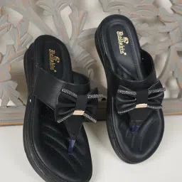 dollphin Women,s Comfortable Slipper Slip-on Exclusive Tie Sliders Sandal Women Fashion DFS-706 image 1