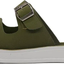 asian PL-908 Women’s Slip-On Sandals with Double Straps and Cushioned Comfort image 2