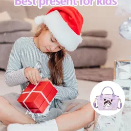 aeenioy Purse for Kids Girls, Stylish Mini Handbag for Girl, Cute Kawaii Girls Purse, Lightweight Sling Bag for School and Travel, Ideal Gift for Young Girls image 5