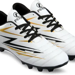 feroc Diamond Floro Orange Football Shoes image 4
