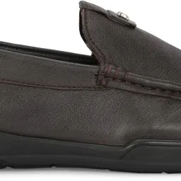 blue leather by centrino Genuine Leather Men's Formal Slip on Loafers |Comfort Trendy Non Lace-Up Design |Flexible Mocassins |Leather with Anti-Skid Sole |Perfect for Office Wear & Formal Dress (3996) image 4