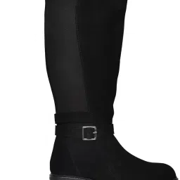 nico nerini Knee Hight Leather Long Boots for Women High image 1