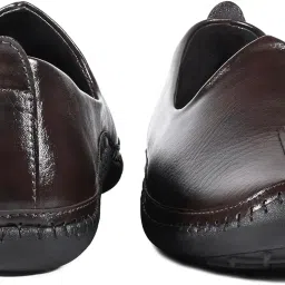 louis stitch Men’s Ethnic Slip On Mojaris | Stylish Nagra Juti for Men | Lightweight and Comfortable Stylish Shrunken Jutis and Mojaris for Kurta Pajama | LSAXNGSH image 4