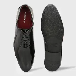 centrino Men's Glossy Formal Shoes |Lace-Up Design with Cushioned Insole for Comfort | Comfort, Style and Durability for Professional or Formal Wear |Craftsmanship for All-Day Elegance (9750) image 3
