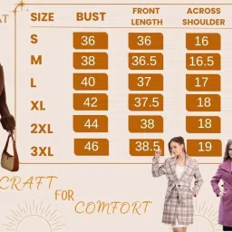 plagg Women Winter Long Length Overcoat with Wool blend and Comfort fit image 1