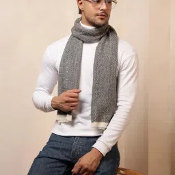 ravaiyaa - attitude is everything Men andWool Scarf Women's Wool Scarf Muffler Winter Wear Warm Scarves 72" X 14" Inch image 5