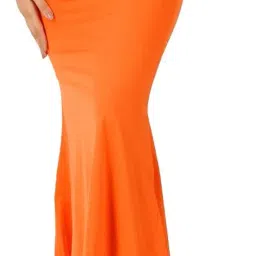 shanbees Women Cotton Blended Saree Shapewear Regular Petticoat Skirt For Saree image 2