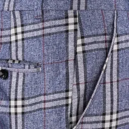 french crown Fiord Blue Plaid Pant image 2