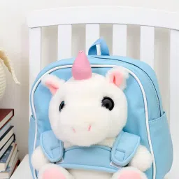 cartbrink Soft Plush Yellow Teddy Backpack for Kids | Cute School & Travel Bag | image 5